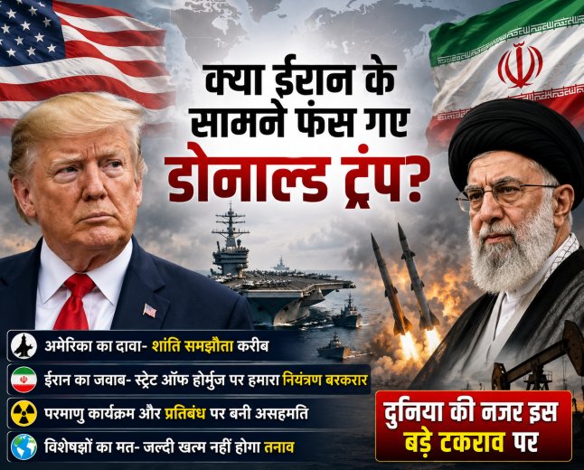 क्या ईरान के सामने फंस गए Donald Trump? दुनिया में बढ़ा तनाव
